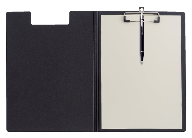 Klembordmap LPC Elegance Flex A4 met 120mm draadklem kiezel