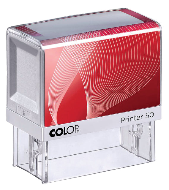Tekststempel Colop Printer 50 personaliseerbaar 7regels 69x30mm