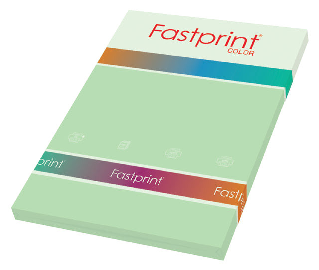 Kopieerpapier Fastprint A4 80gr appelgroen 100vel