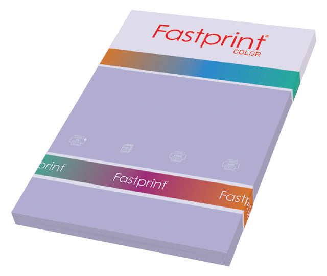 Kopieerpapier Fastprint A4 80gr lila 100vel
