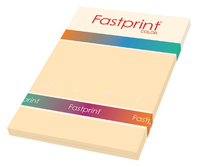 Kopieerpapier Fastprint A4 160gr creme 50vel
