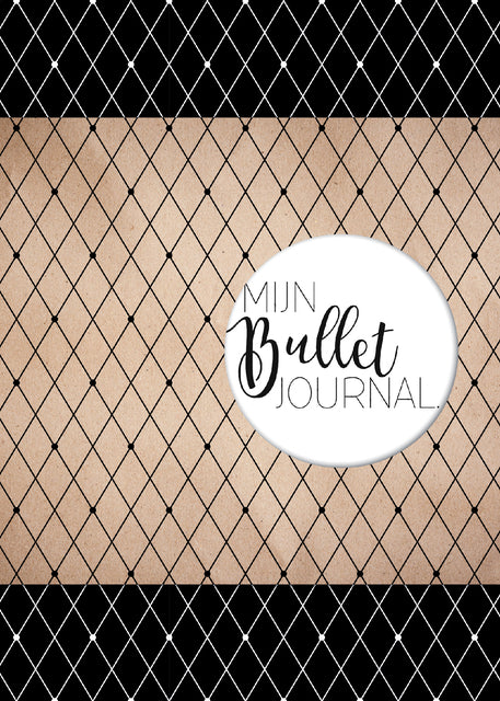 Bullet Journal zwart dots