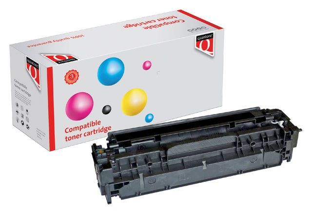 Tonercartridge Quantore alternatief tbv HP CF380X 312X zwart HC