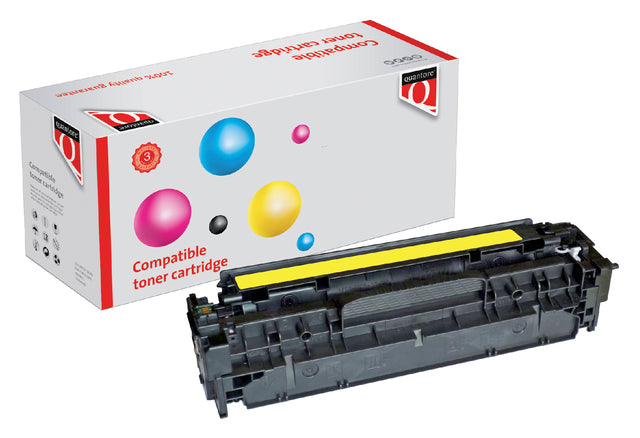 Tonercartridge Quantore alternatief tbv HP CF382A 312A geel