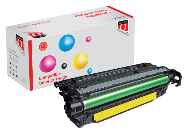 Tonercartridge Quantore HP CF322A 653A geel