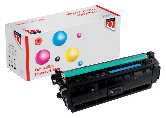 Tonercartridge Quantore alternatief tbv HP CF361X 508X blauw HC