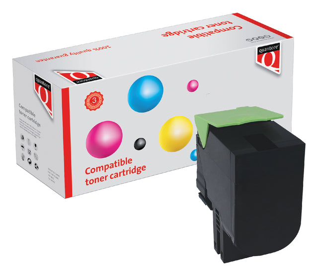 Tonercartridge Quantore Lexmark 70C0H10 zwart
