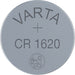 Batterij Varta knoopcel CR1620 lithium blister à 1stuk