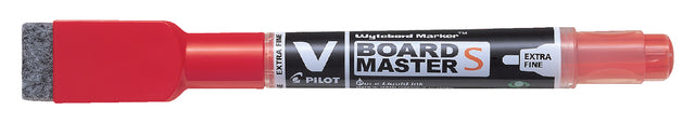 Viltstift Pilot Whiteboard rond 1.3mm +wisser rood (per 10 stuks)