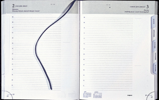 Agenda 2023 Brepols Ambassador Lima 1dag/1pagina zwart