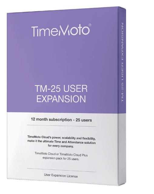 TimeMoto TM-25 CLOUD user expansion