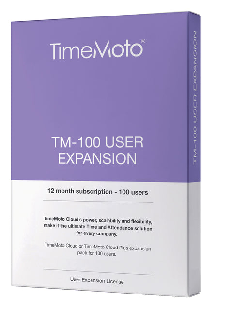 TimeMoto TM-100 CLOUD user expansion