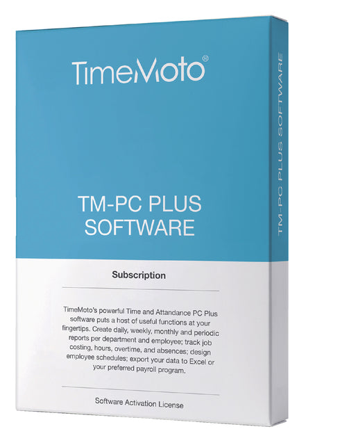 TimeMoto TM-PC PLUS planningssoftware