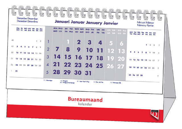 Bureaumaandkalender 2023 Quantore