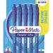Balpen Paper Mate Flexgrip Ultra blauw medium 5 stuks bliste