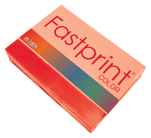 Kopieerpapier Fastprint A3 80gr felrood 500vel