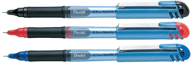 Rollerpen Pentel BLN15 blauw 0.3mm (per 12 stuks)