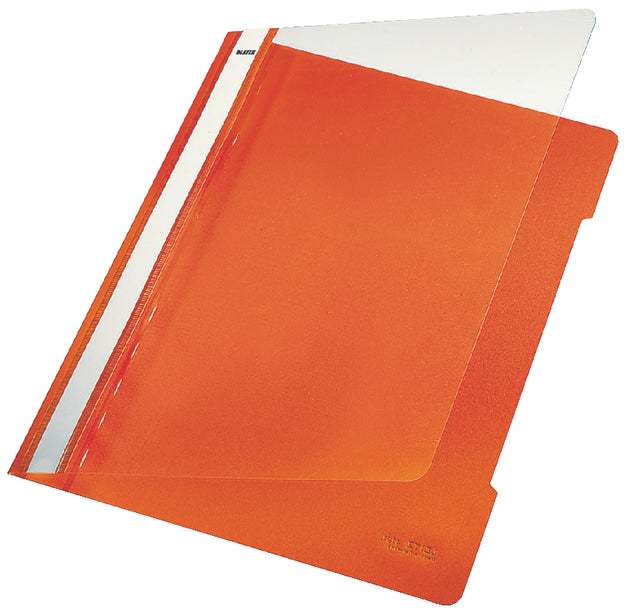 Snelhechter Leitz standaard A4 PVC oranje