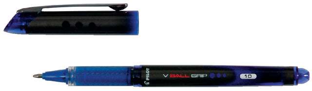 Rollerpen PILOT V-Ball grip VB10 blauw 0.6mm (per 12 stuks)