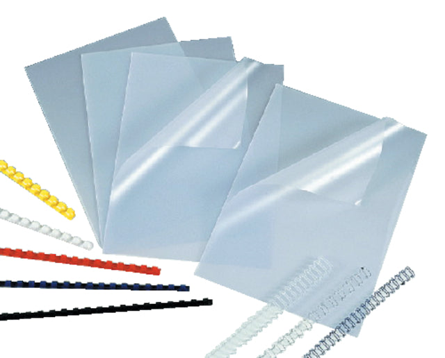 Voorblad Quantore A4 PVC 300 micron transparant 100stuks