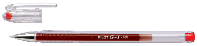 Gelschrijver PILOT G1 rood 0.4mm (per 12 stuks)