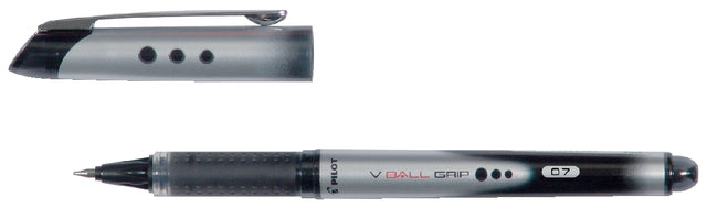 Rollerpen PILOT V-Ball grip VBG-7 zwart 0.4mm (per 12 stuks)