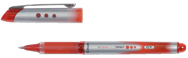 Rollerpen PILOT V-Ball grip VBG-7 rood 0.4mm (per 12 stuks)