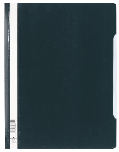 Snelhechter Durable A4 PVC zwart (per 50 stuks)