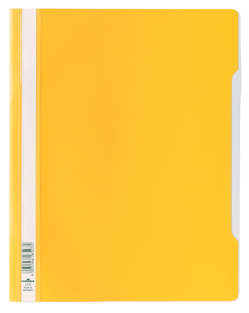 Snelhechter Durable A4 PVC geel (per 50 stuks)