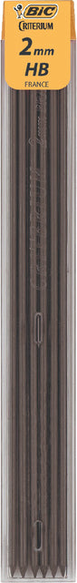 Potloodstift Bic 2mm HB koker à 6st (per 12 stuks)