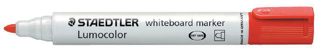 Viltstift Staedtler 351 whiteboard rond rood 2mm (per 10 stuks)