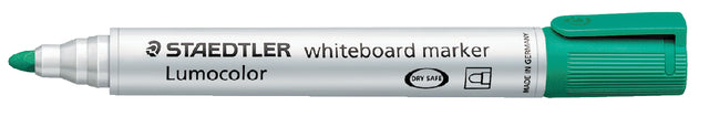 Viltstift Staedtler 351 whiteboard rond groen 2mm (per 10 stuks)