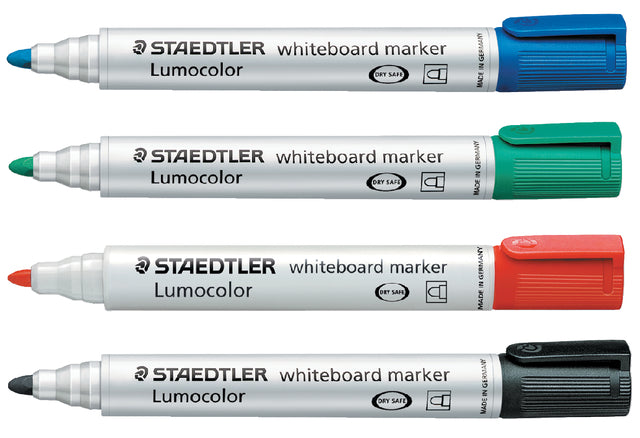 Viltstift Staedtler 351 whiteboard rond rood 2mm (per 10 stuks)