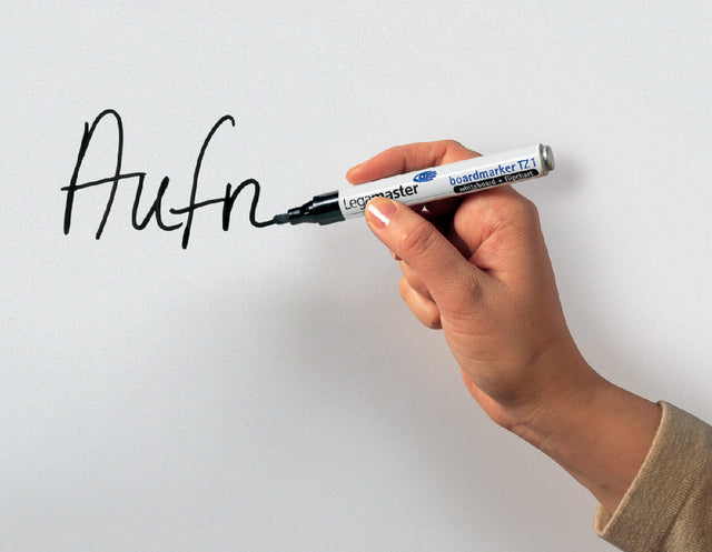 Viltstift Legamaster TZ1 whiteboard rond zwart 1.5-3mm (per 10 stuks)