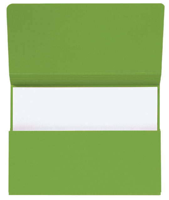 Pocketmap Secolor folio 270gr groen (per 50 stuks)