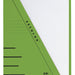 Insteekmap Secolor A4 270gr groen (per 10 stuks)