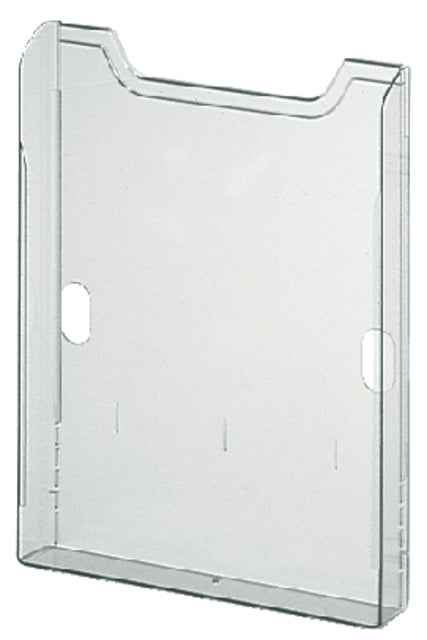 Folderhouder Exacompta wand A4 1-vak staand helder transparant (per 10 stuks)