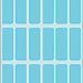 Etiket HERMA 3653 12x34mm blauw 90stuks