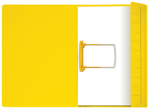 Combimap Secolor folio 1 klep 270gr geel (per 10 stuks)