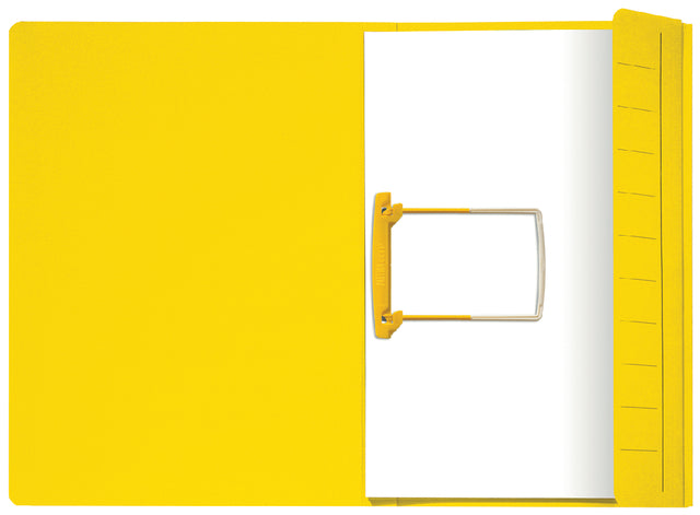 Combimap Secolor folio 1 klep 270gr geel (per 10 stuks)