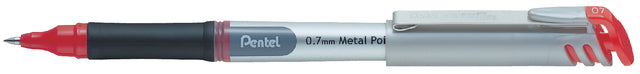 Rollerpen Pentel BL17 rood 0.4mm (per 12 stuks)