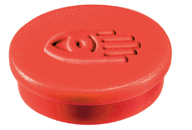 Magneet Legamaster 35mm super 2500gr rood 2stuks