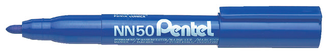 Viltstift Pentel NN50 rond blauw 1.5-3mm (per 12 stuks)