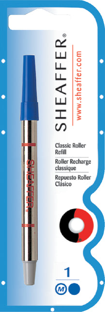 Rollerpenvulling Sheaffer Classic blauw medium