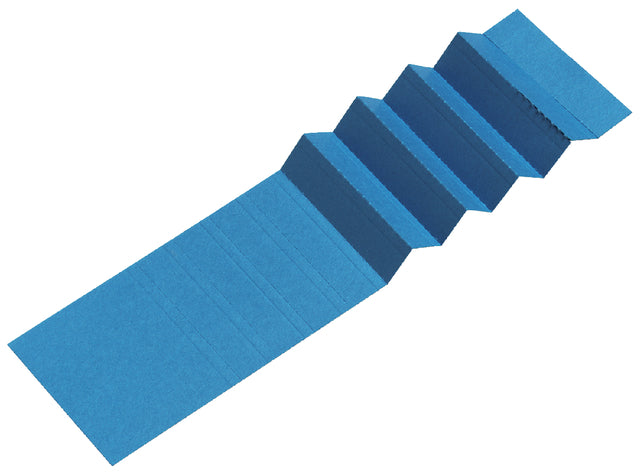 Ruiterstrook voor Alzicht hangmappen 65mm blauw