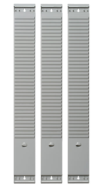 Planbord Element 50 sleuven 77mm grijs (per 3 stuks)