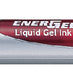 Gelschrijver Pentel Energel BL77 rood 0.4mm