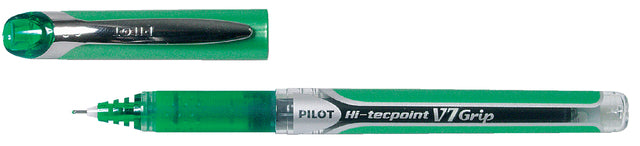 Rollerpen PILOT Hi-Tecpoint grip V7 0.4mm groen (per 12 stuks)