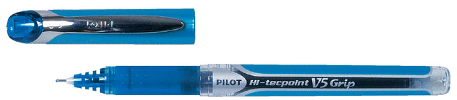 Rollerpen PILOT Hi-Tecpoint grip V5 0.3 blauw (per 12 stuks)