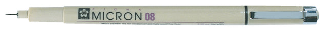 Fineliner Sakura pigma micron zwart 0.5mm (per 12 stuks)